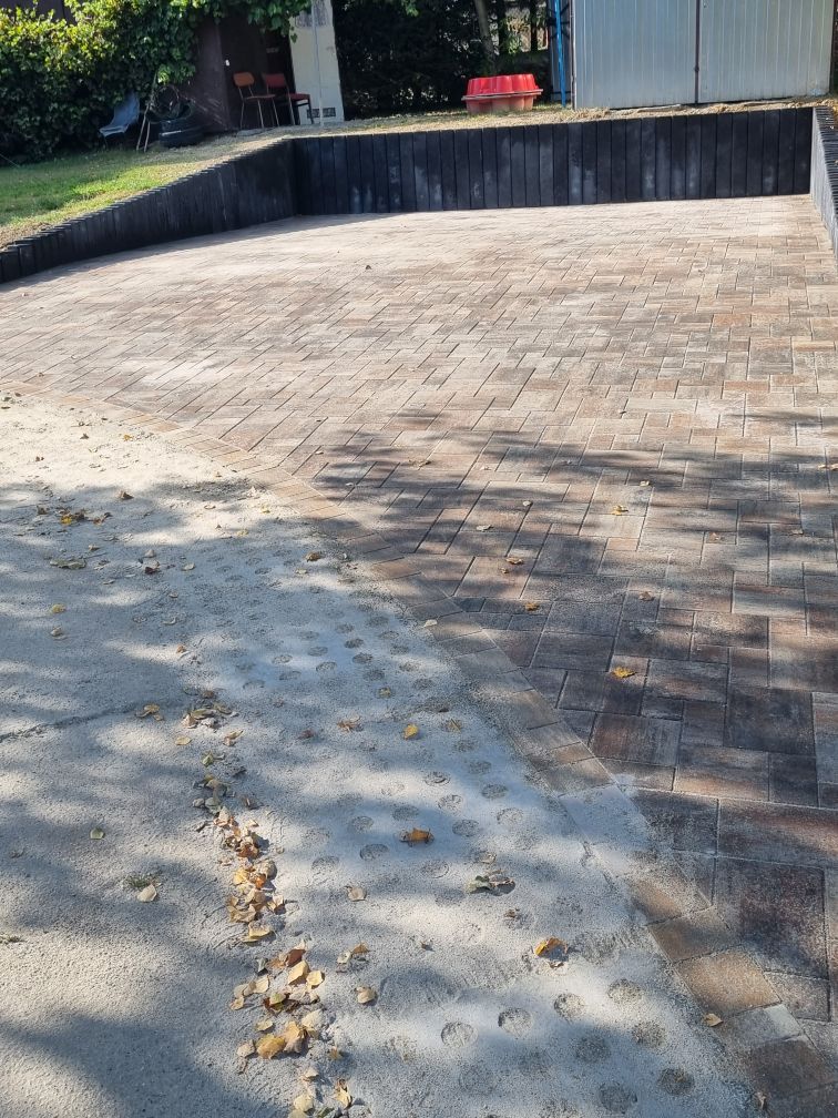 podjazd z kostki brukowej – realizacja Limanowa